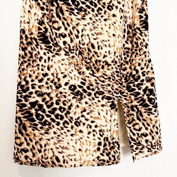 Beginning Boutique Leopard Mini Dress - Picture 3 of 6